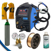 Стартов Комбо продукт за заварчици със Синергичен инверторен заваръчен апарат Sherman DIGIMIG 209 ProHIT 4R