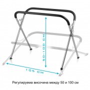 STAHLWERK Преносима работна стойка TASP-220 ST