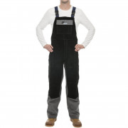 WELDAS Заваръчен памучен гащеризон с кожа Arc Knight® 38-4340