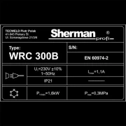 Инверторен заваръчен апарат Sherman TIG 320 AC / DC импулсен-комплект със заваръчна количка и охладител