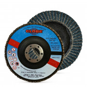 GLOBE Ламелен диск за шлайфане, 125 x 22.23