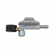 Редуцир вентил SL3-37 за пропан-бутан с манометър за туристически бутилки G3/8″LH