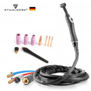 TIG Заваръчен шланг WP18/SR18 с водно охлаждане - STAHLWERK