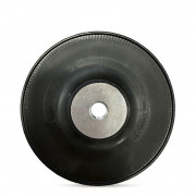 Подложка за фибър дискове, оребрена, черна, ø 125, M14