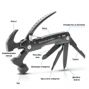 STAHLWERK Мултифункционален инструмент с 12 инструмента