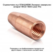 STAHLWERK Комплект водещи дюзи 0.8 | 1.2 | 1.6 mm