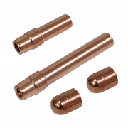 TECWELD Комплект електроди и капачки (накрайници)