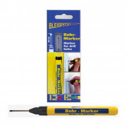 BLEISPITZ Маркер за маркиране на отвори и труднодостъпни зони, черен, блистер