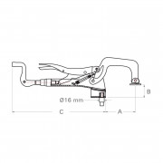 STRONGHAND Стяга Inserta - за 16 mm отвори
