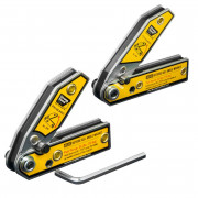 Вътрешен/Външен Регулируем ъглов магнит STRONGHAND - 30°-270°