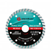 Диамантен диск Комбиниран Турбо Greatflex Light