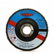 GLOBE Ламелен диск за шлайфане, 125 x 22.23