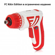 STAHLWERK Акумулаторен винтоверт ASM-36 - Лимитирана серия FC Köln Edition