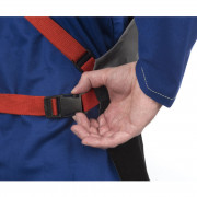 WELDAS Престилка за заваряване от огнеустойчив памук и кожа Arc Knight ® 38-44