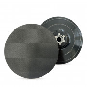 Подложка за фибър дискове, с велкро, черна, ø 125, M14