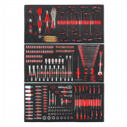 Sherman Комплект инструменти за работилница 258 части