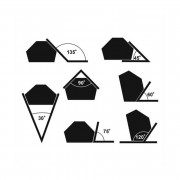 Шестоъгълен магнитен ъгъл Sherman