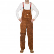 WELDAS Кожен заваръчен гащеризон Lava Brown ™ 44-7440/7648