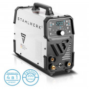 STAHLWERK Комбиниран заваръчен апарат 4в1 DC TIG 200 Pulse Pro CUT