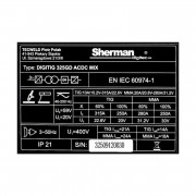 Заваръчен комплект Sherman DIGITIG 325GD AC/DC MIX