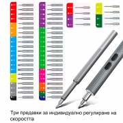 STAHLWERK Комплект електрически прецизни отвертки EPS-58 ST от 58 части