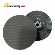 Подложка за фибър дискове, с велкро, черна, ø 125, M14
