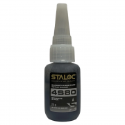 STALOC Виброустойчиво контактно лепило с каучуков пълнеж 4s80 черно, 20 гр
