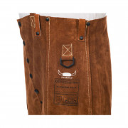 WELDAS Кожен заваръчен панталон Lava Brown ™ 44-7440/7600