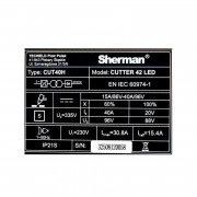 Апарат за плазмено рязане Sherman CUTTER 42 LED