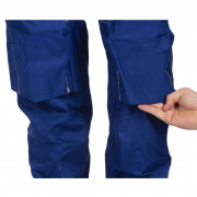 WELDAS Син цял гащеризон за заваряване, забавящ горенето Fire Fox™