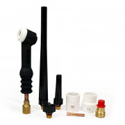 Комплект TIG аксесоари с керамичнa дюзa с цедка #10 и #12 и фиксирана човка (8 части) за SR-9