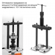 STAHLWERK Хидравличен универсален теглич