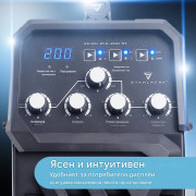 STAHLWERK Комбиниран инверторен заваръчен апарат AC/DC TIG 200 ST