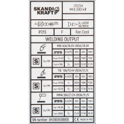 Заварчен апарат SKANDI KRAFT® iTECH MIG 280 4R