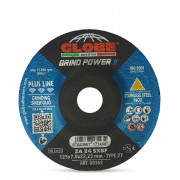 GLOBE Диск за шлайфане на метал и неръждаема стомана Grind Power III, 125 x 7.0