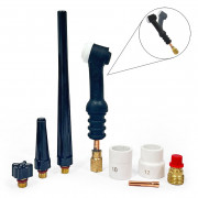 Комплект TIG аксесоари с керамичнa дюзa с цедка #10 и #12 (8 части) за SR-9