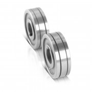 STAHLWERK Комплект 2бр. телоподаващи ролки с V-профил 0.6 / 0.8 mm и U-профил 1.0 / 1.2 mm