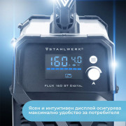 STAHLWERK Заваръчен апарат FLUX 160 ST Digital