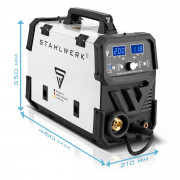 STAHLWERK MIG MAG 200 Puls Pro IGBT Заваръчна машина