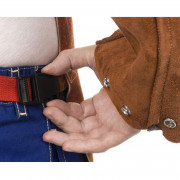 WELDAS Кожен нагръдник Lava Brown ™ 44-78