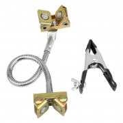 STRONGHAND Гъвкав магнит с 2 V-образни подложки и щипка