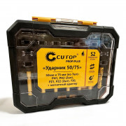 Комплект ударни битове Cutop Profi Plus, 15 части, 50/75