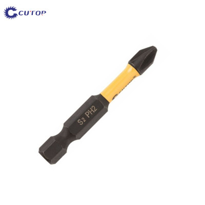 CUTOP Profi Plus Накрайник 1/4, PH2 - 50 mm, черен