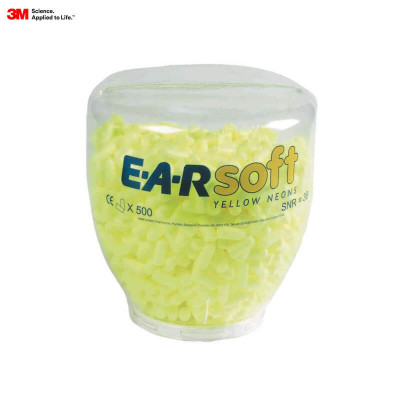 3M™ Резервна касета с тапи за уши EAR SOFT NEON, 500 бр.