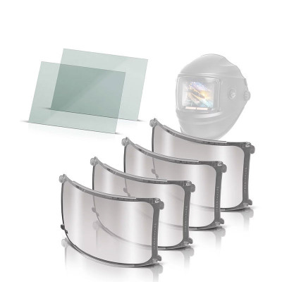 STAHLWERK Комплект от 6 резервни слюди за заваръчна маска BOOSTER