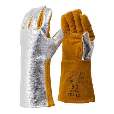 Ръкавици за заварчици с KEVLAR GL124