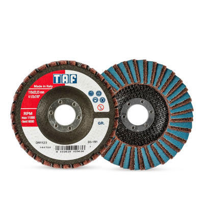 TAF Комбиниран ламелен диск за почистване и полиране DAM123, 125x22.23 mm