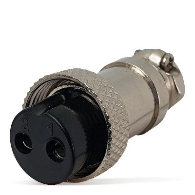 Контролна букса GX-16 2-пинов женска