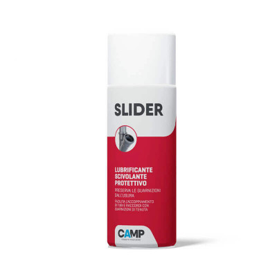 CAMP Slider Spray - Смазка за монтаж на PP/PVC тръби, 400 ml