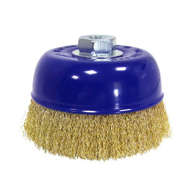CUTOP Чашковидна телена четка М14, месинг